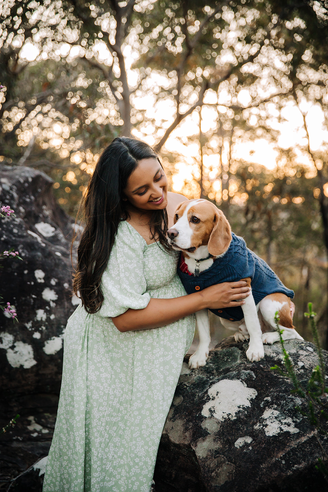 Sydney pregnancy photos with your dog
