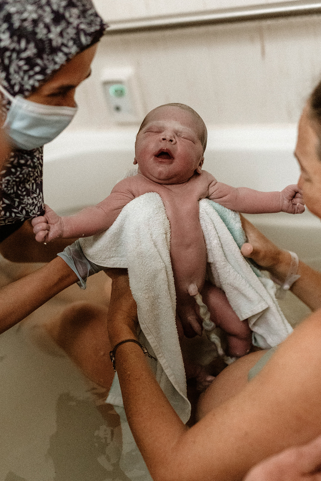 Gold Coast birth photography captured at Tweed Heads Hospital