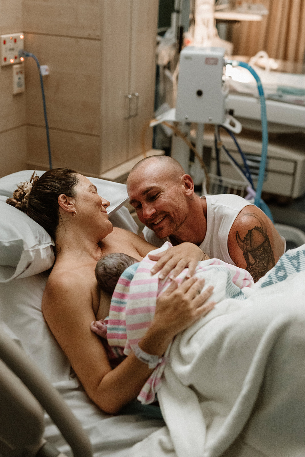 Gold Coast birth photography captured at Tweed Heads Hospital