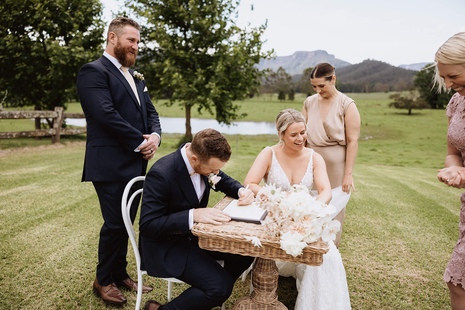 Melross Kangaroo Valley Wedding Ceremony