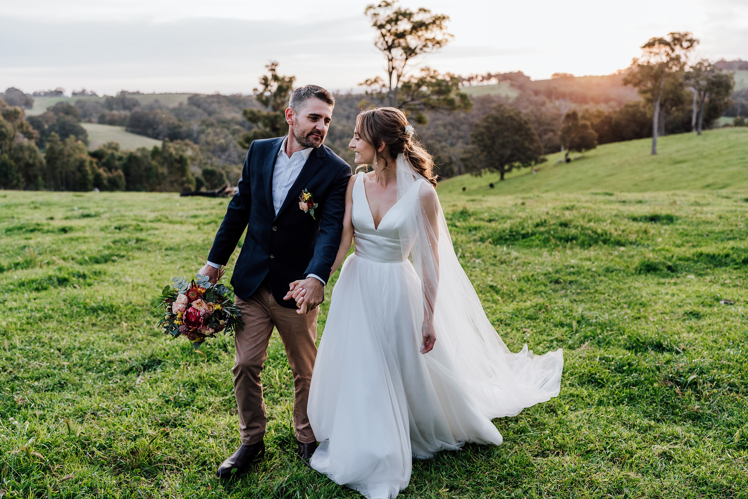 An Edith Valley Wedding in the picturesque South West hills