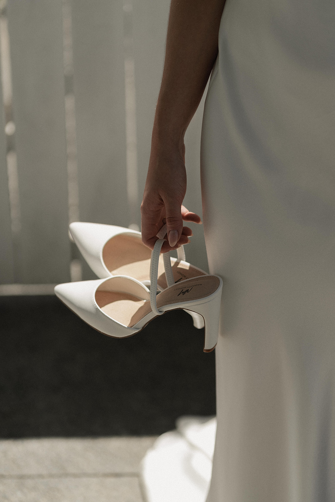 Summergrove Estate Wedding photography Brides minimal shoes