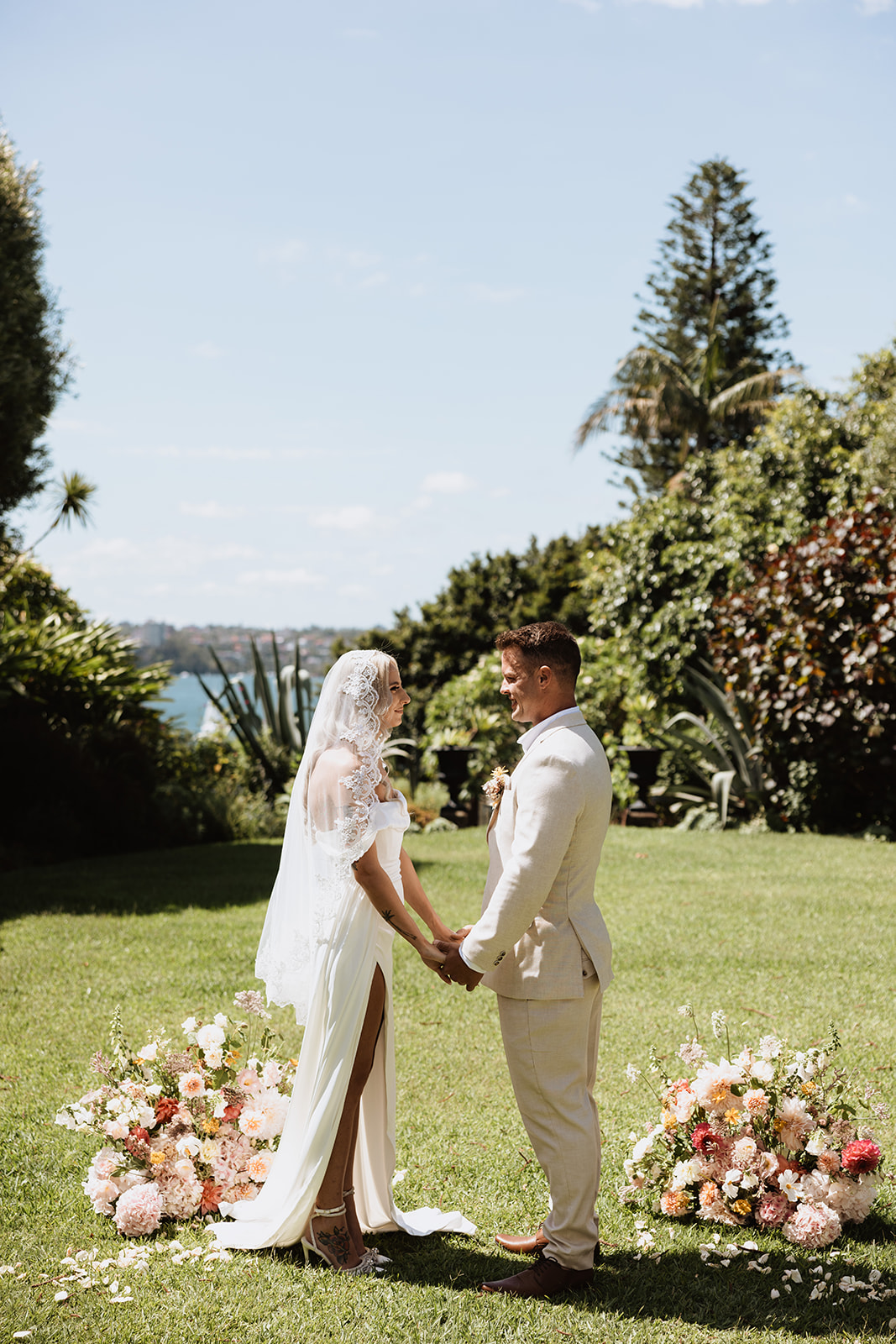 Wedding ceremony in Lindesay House, Darling Point New South Wales