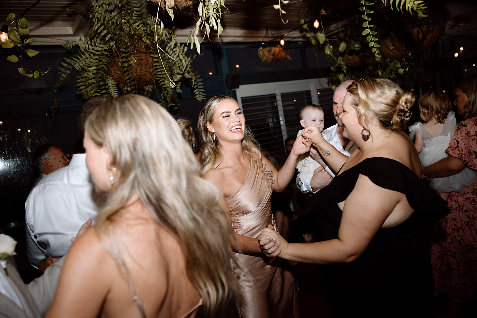 Wedding reception after party at the wedding reception in The Fernery Mosman