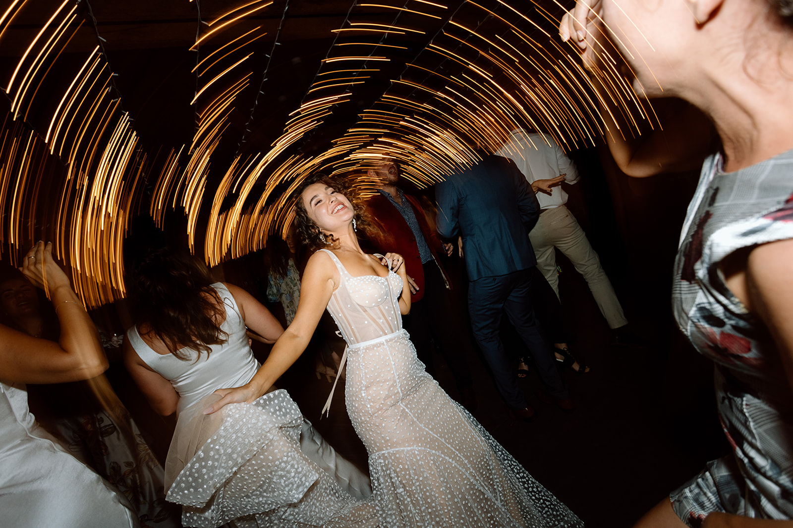 After party dance at the wedding in the Southern Highlands Bendooley Estate