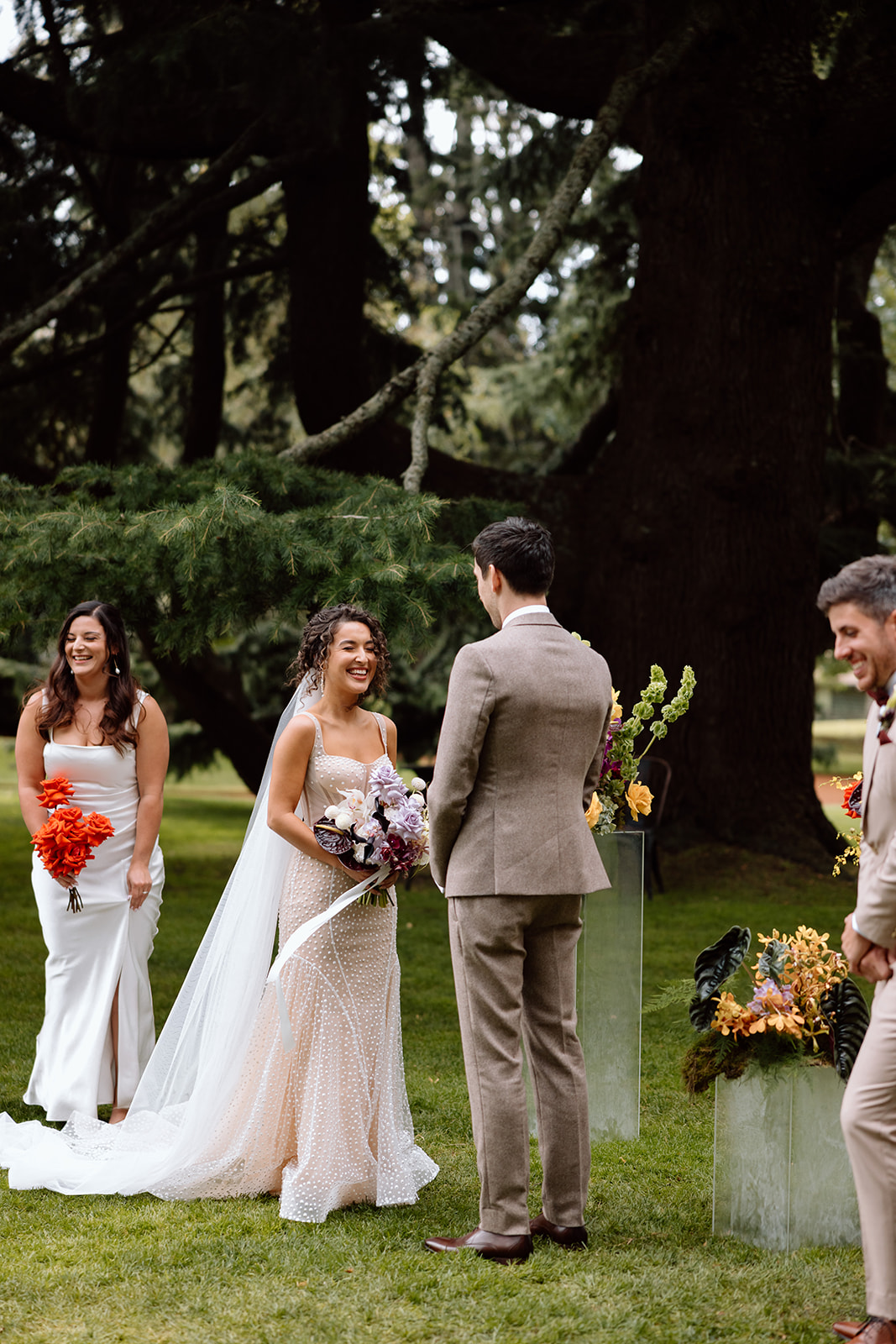 Wedding ceremony in the Southern Highlands Bendooley Estate