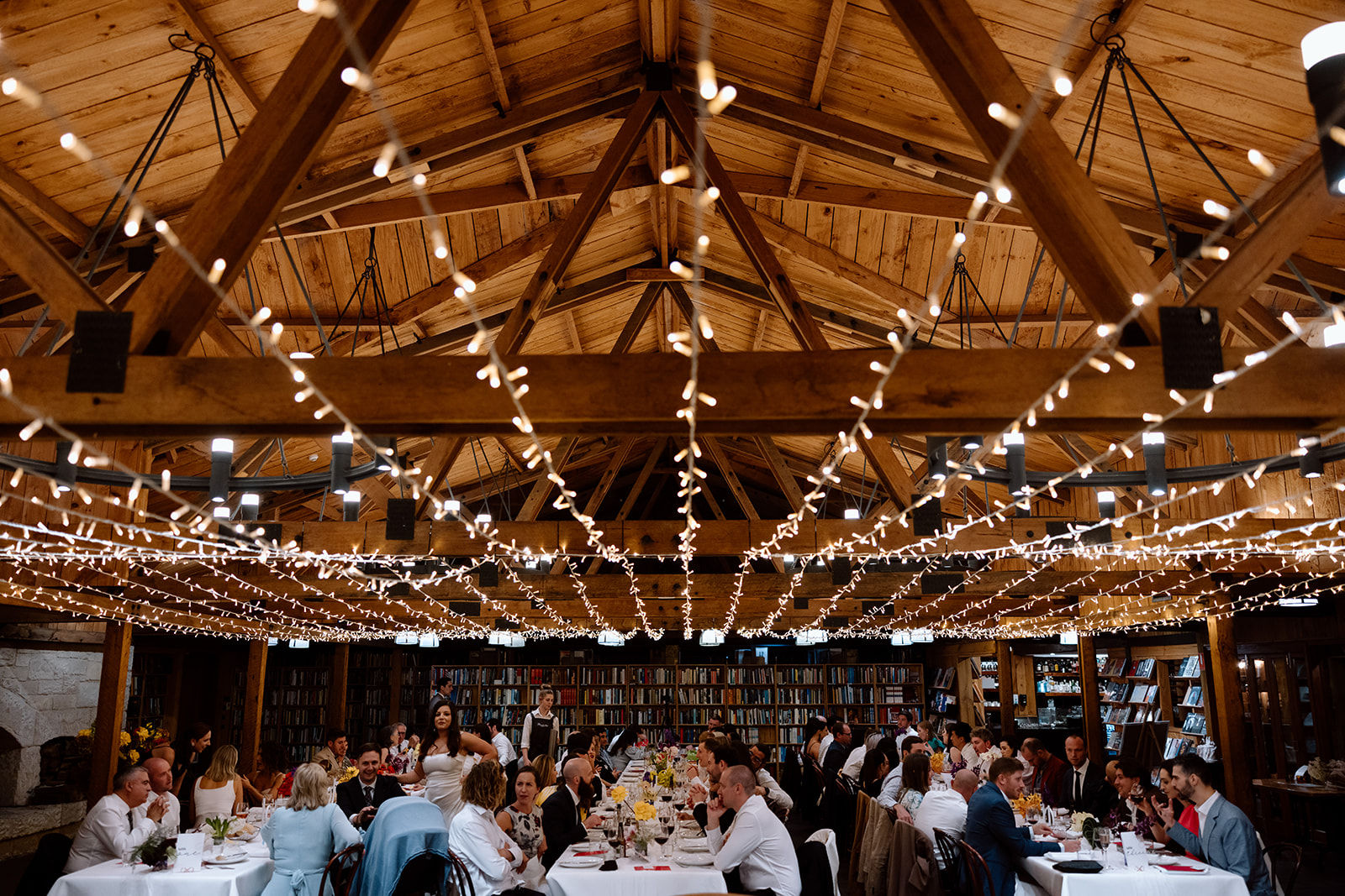 Wedding reception at the wedding in the Southern Highlands Bendooley Estate