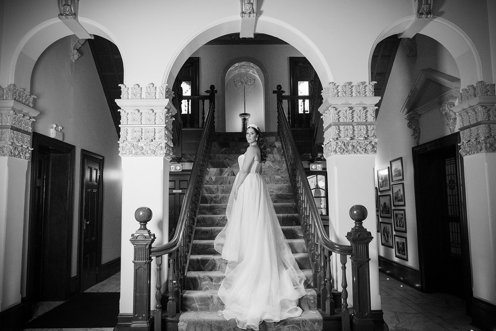 Staircase at curzon hall photography