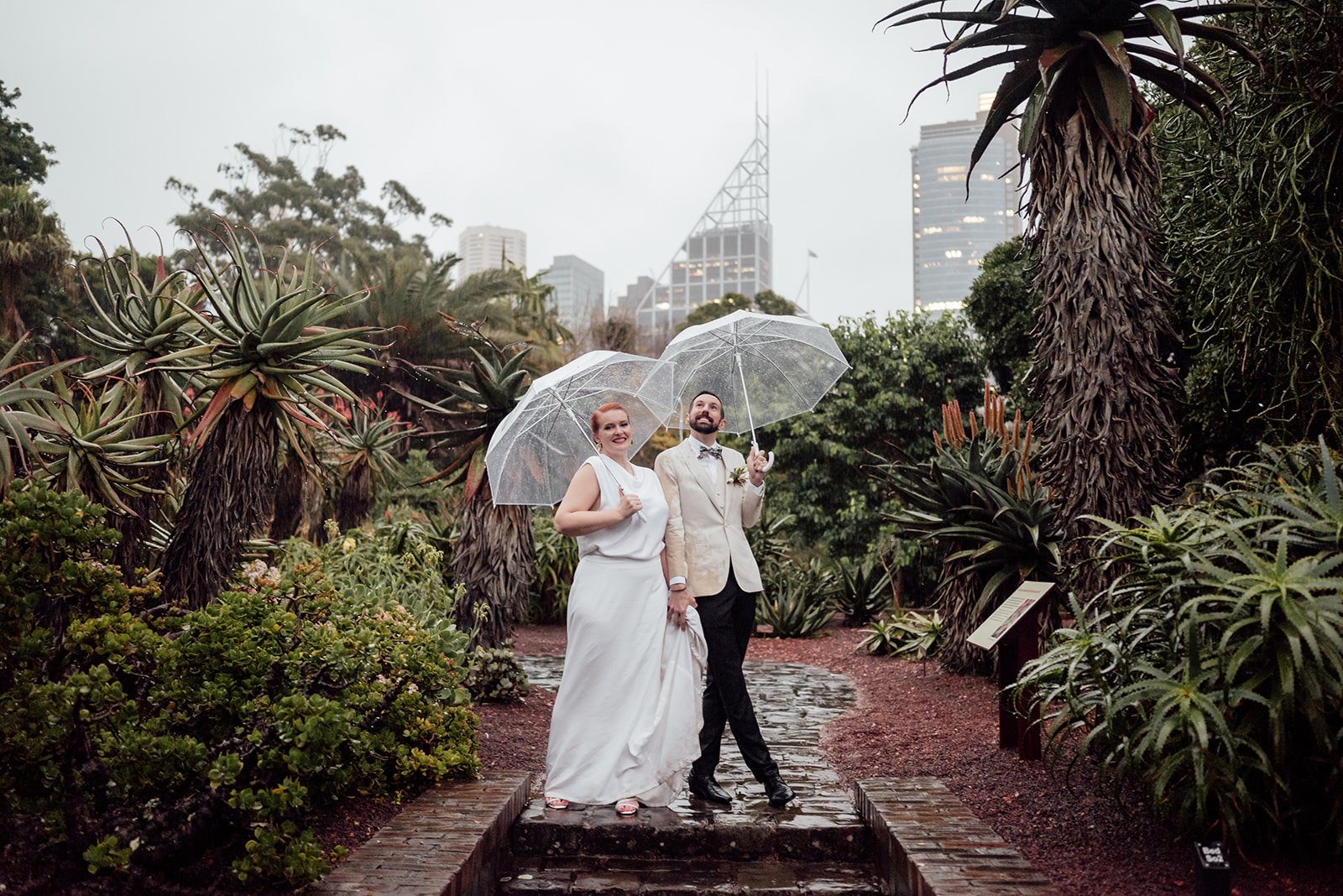 Palm House Royal Botanic Garden Sydney Wedding - Stefanie & Mark