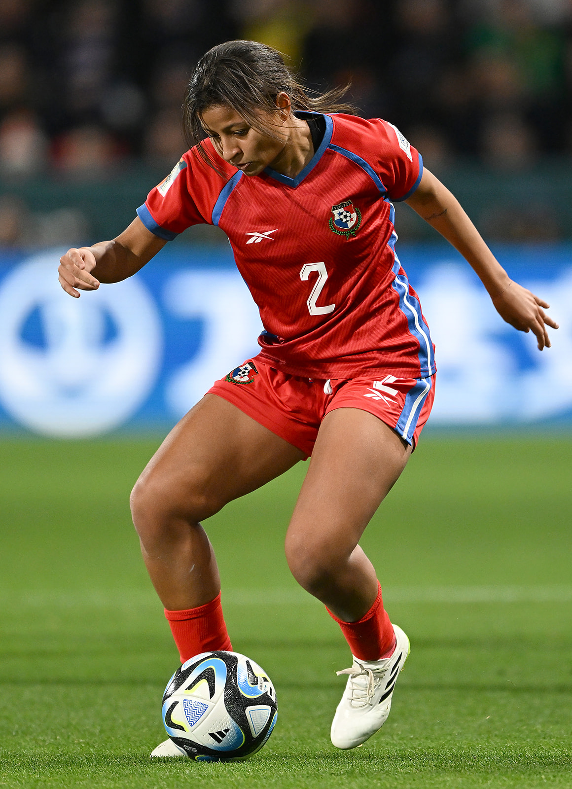 Hilary Jaen of Panama in action during the FIFA Women's World Cup Australia & New Zealand 2023.