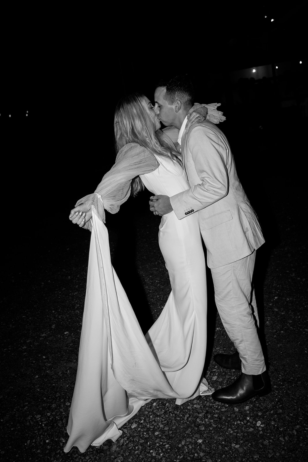 Couple after party portraits at the wedding in the South Coast Bawley Vale Estate