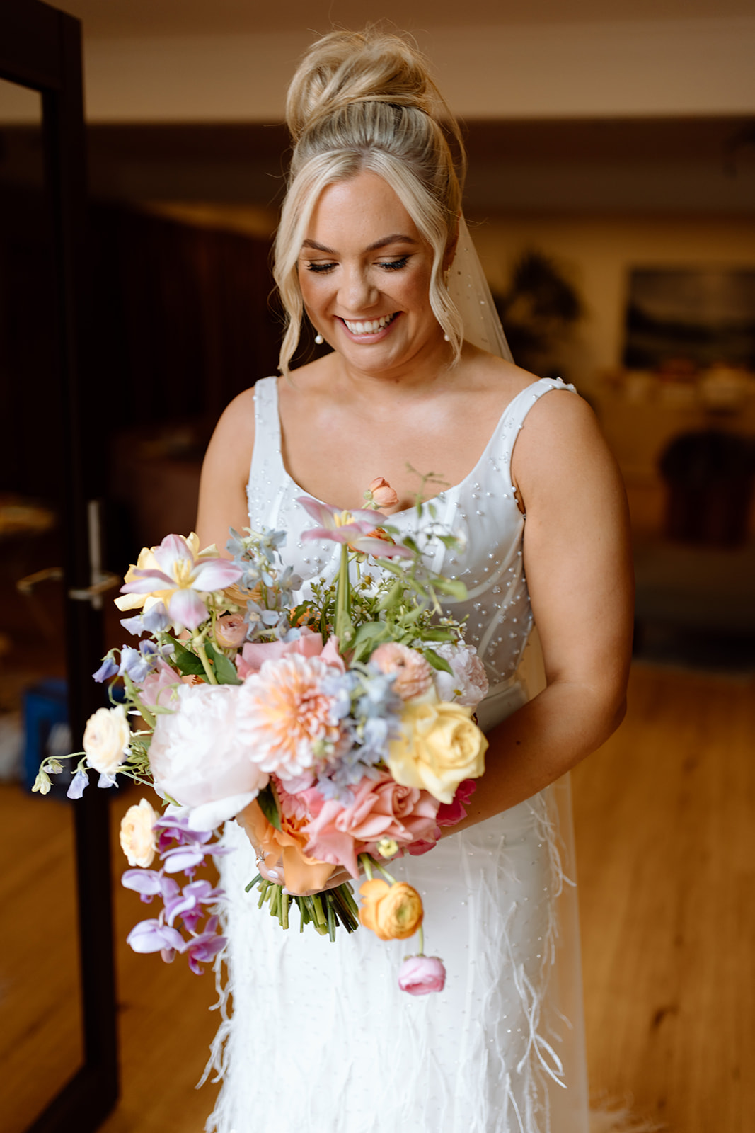Bride portraits at the wedding in the South Coast The Lodge Jamberoo