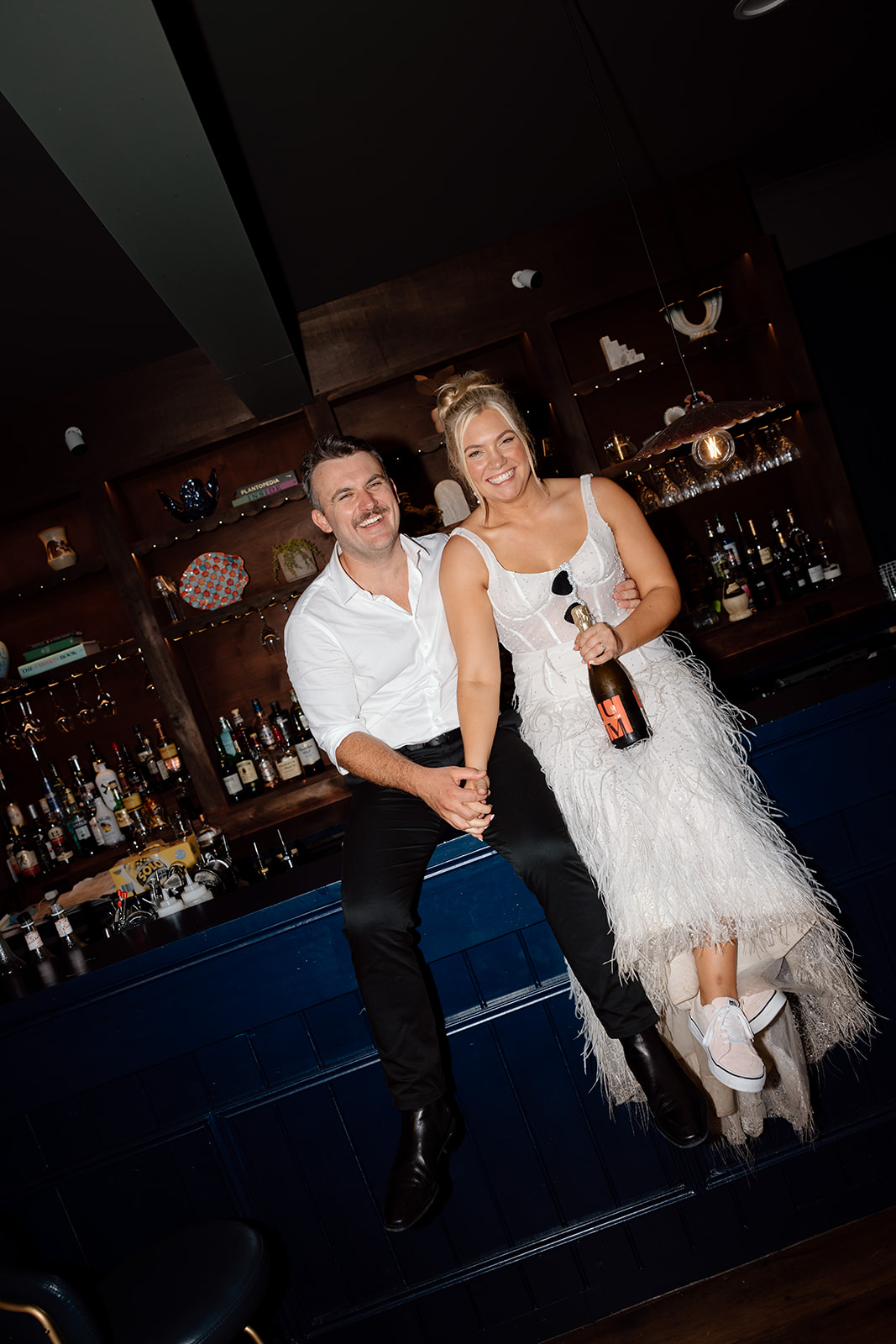 Night bridal portraits at the wedding in the South Coast The Lodge Jamberoo