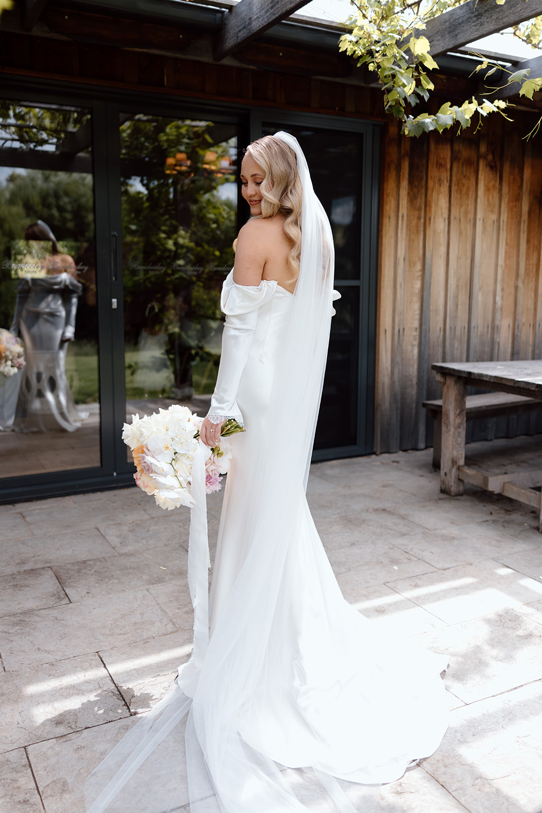Bride portraits at the wedding in the Southern Highlands Bendooley Estate