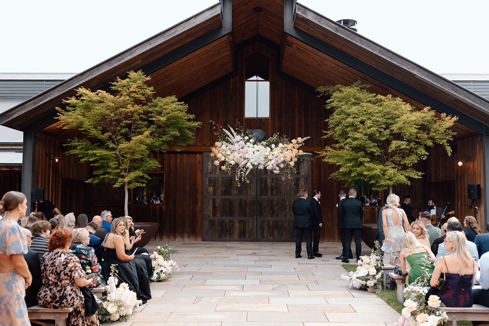 Wedding ceremony details in the Southern Highlands Bendooley Estate
