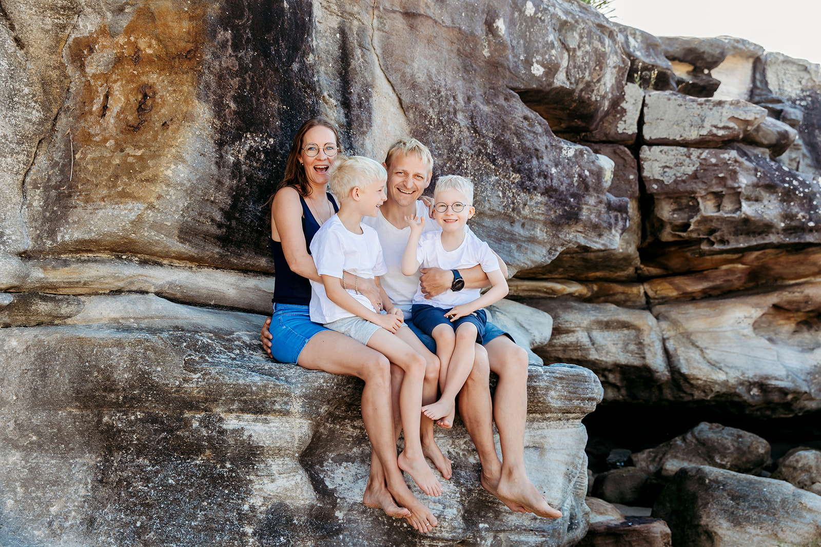 family beach photographer Sydney