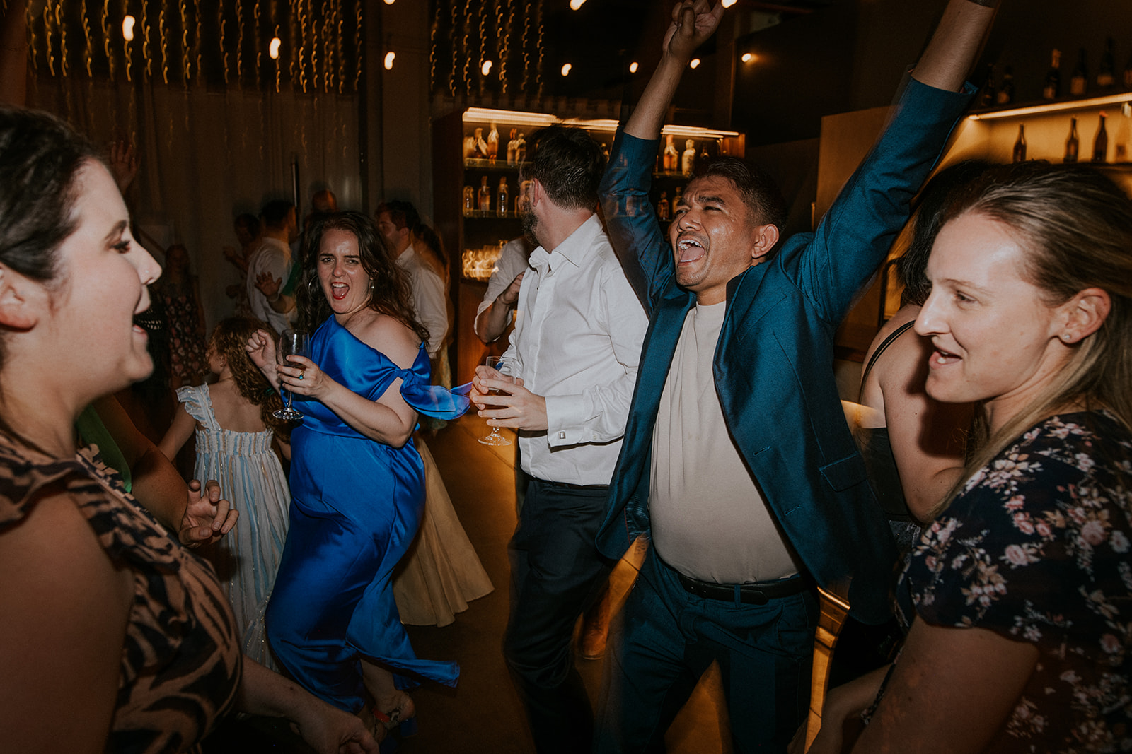 Three Blue Ducks wedding dance floor