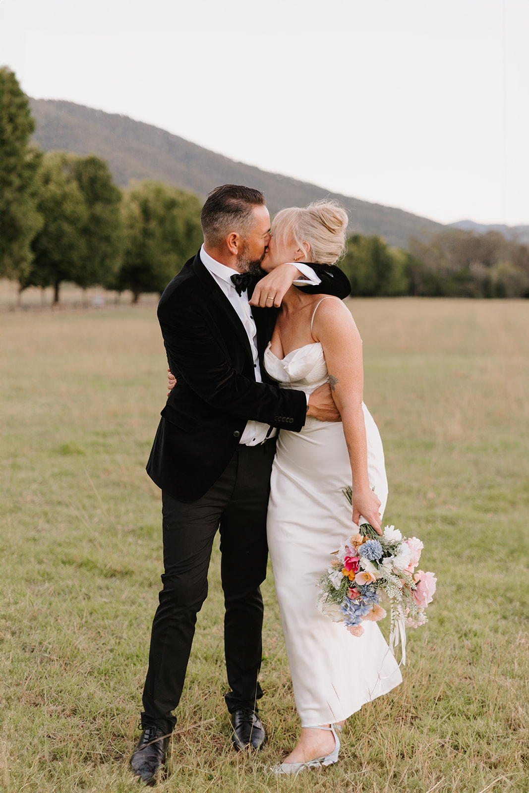 Wandiligong Public Hall Wedding - Melbourne Wedding Photographer